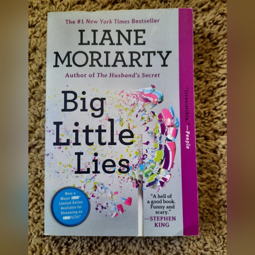 Big Little Lies Paperback Book by Liane Moriarty Novel TV Series